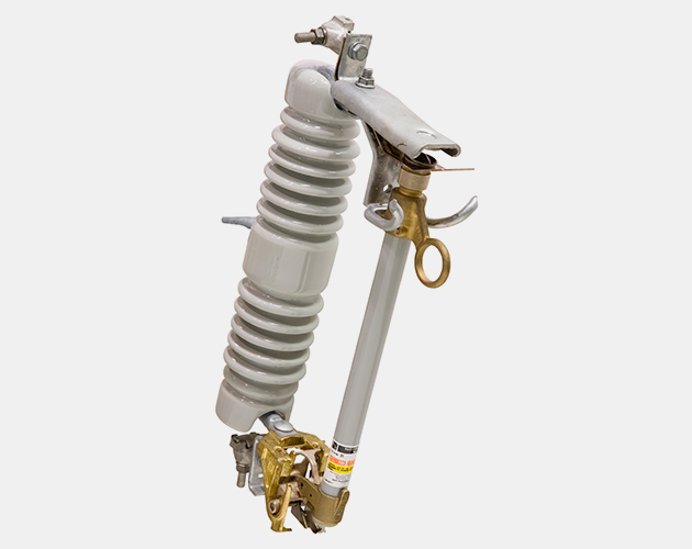 Type X S Fuse Cutout for outdoor distribution 4 point 16 k V through 25 k V fuse cutout, type xs fuse, protection to overhead distribution systems